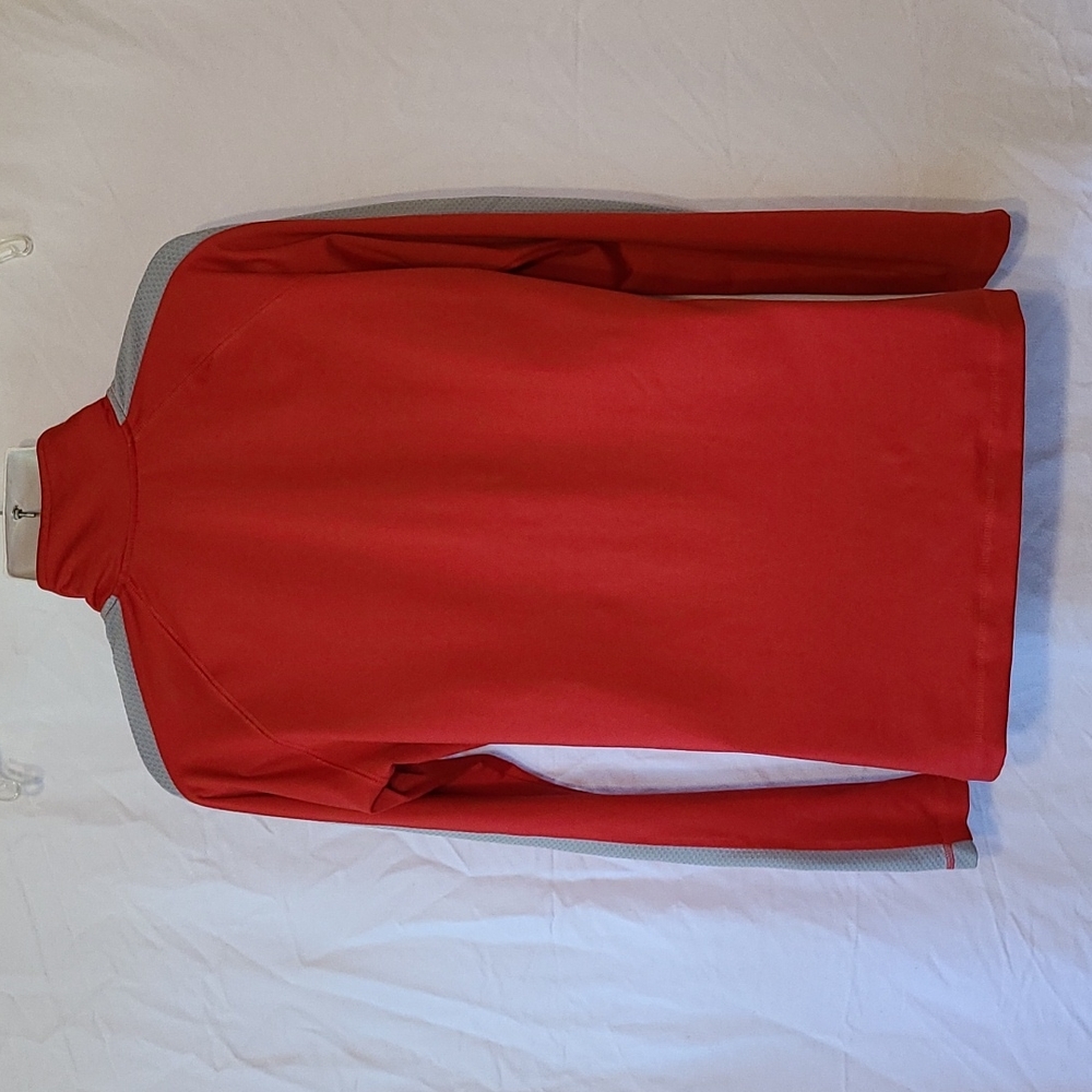 Ohio State Buckeyes Red Half Zip Jacket, Large, Excellent Condition - Picture 5 of 8
